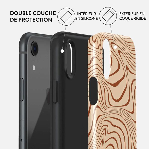 Burga Coque arrière Tough iPhone Xr - Déjà Vu