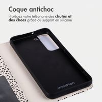 imoshion Étui de télephone portefeuille Design Samsung Galaxy S22 - Desert Dots