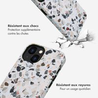 Selencia Coque arrière Vivid Tough iPhone 13 - Chic Terazzo