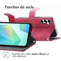 imoshion Etui de téléphone portefeuille avec cordon Samsung Galaxy A26 - Rouge