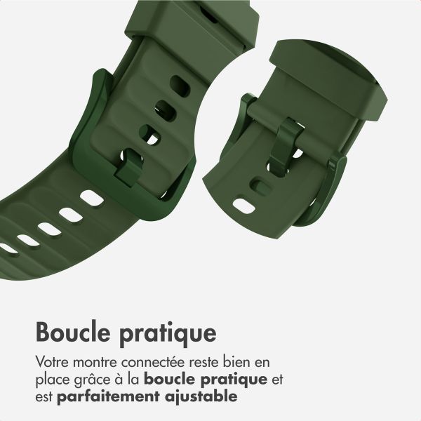 imoshion Bracelet silicone Huawei Watch Fit 4 / 4 Pro - Military Green