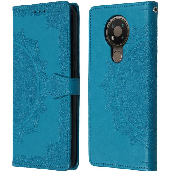 imoshion Etui de télephone Mandala Nokia 3.4 - Turquoise