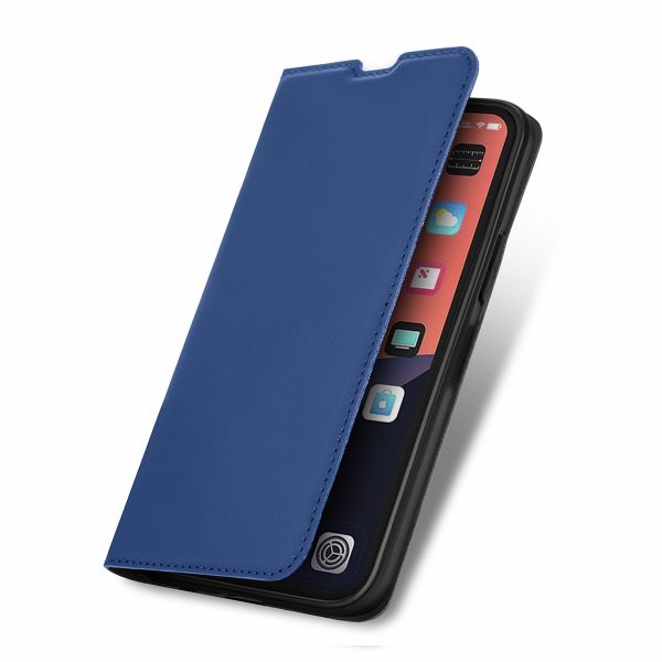 imoshion Étui de téléphone Slim Folio iPhone 13 Pro Max - Bleu foncé