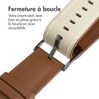 imoshion Bracelet Classic en cuir Apple Watch Series 1 t/m 11 / SE / Ultra (44/45/46/49 mm) - Marron