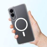 Accezz Coque arrière Xtreme Impact avec MagSafe Samsung Galaxy S25 Edge - Transparent