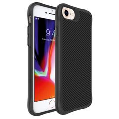 imoshion Rugged Hybrid Carbon Case Apple iPhone SE (2022 / 2020) / 8 / 7 - Noir