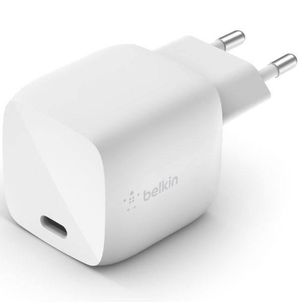 Belkin Boost↑Charge™ USB-C GaN Wall Charger - 30W - Blanc