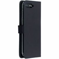 Selencia Étui de téléphone portefeuille en cuir véritable Huawei Y6 (2018)