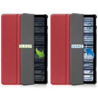 imoshion Coque tablette Trifold Nokia T21 - Rouge