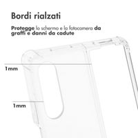 Accezz Coque Clear Samsung Galaxy Z Fold 4 - Transparent