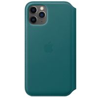 Apple Étui de télephone portefeuille Leather Folio Apple iPhone 11 Pro - Peacock