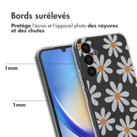 imoshion Coque Design Samsung Galaxy A34 (5G) - Daisy Flower