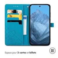 imoshion Etui de télephone Mandala Google Pixel 9 / 9 Pro - Turquoise