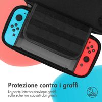 imoshion ﻿Etui Nintendo Switch - Etui pour la Nintendo Switch / Switch OLED - Noir
