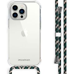 imoshion Coque avec dragonne Apple iPhone 14 Pro Max - Green Multi Color
