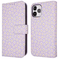 imoshion ﻿Étui de téléphone portefeuille Design Apple iPhone 12 (Pro) - White Daisy