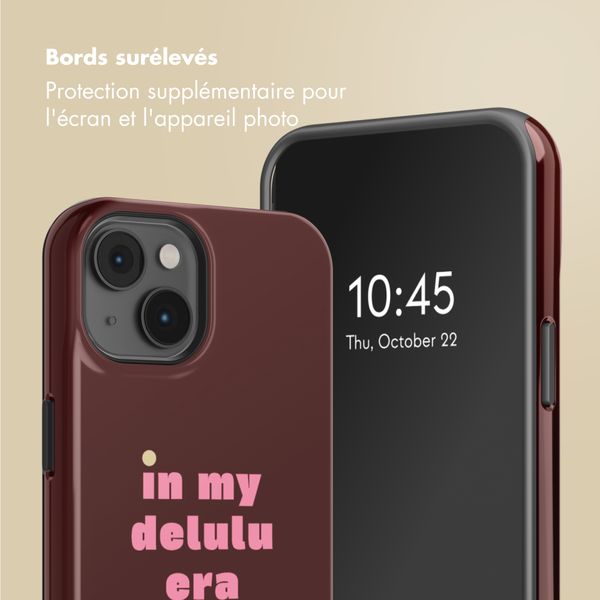 Selencia Coque arrière Vivid avec MagSafe Apple iPhone 14 - Delulu