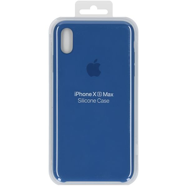 Apple Coque en silicone Apple iPhone Xs Max - Delft Blue
