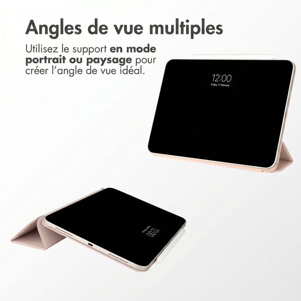 imoshion Magnetic etui de téléphone portefeuille Apple iPad Pro 13 (2025) M5 / (2024) M4 - Beige