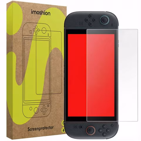 imoshion Protection d'écran en verre trempé Nintendo Switch 2