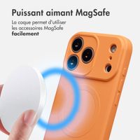 imoshion Coque Couleur avec MagSafe Apple iPhone 17 Pro Max - Neon Orange