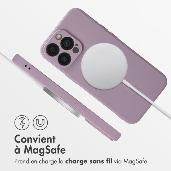 imoshion Coque Couleur avec MagSafe iPhone 13 Pro - Violet