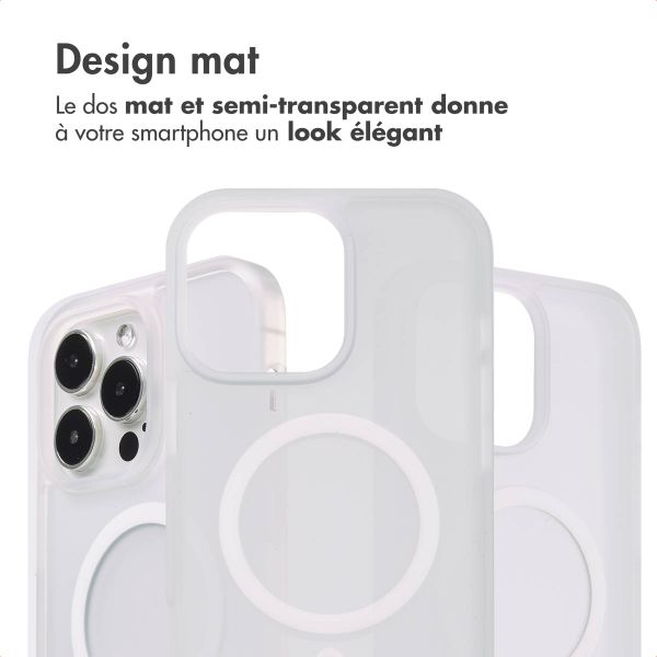 imoshion Coque Color Guard avec MagSafe iPhone 14 Pro Max - Blanc