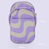 Selencia ﻿Pochette pour téléphone - Swirl Purple