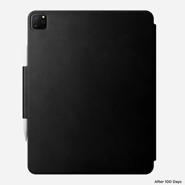 Nomad Leather Folio case Apple iPad Air 13 pouces (2025) M3 / (2024) M2 / iPad Pro 12.9 (2018/2020/2021/2022) - Noir