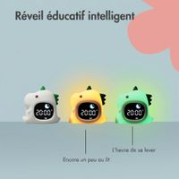 imoshion Kids Coach de sommeil - Veilleuse avec haut-parleur - Réveil enfant - Dino