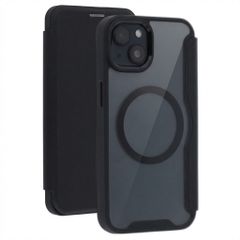 imoshion Bookcase transparente avec MagSafe Apple iPhone 14 / 13 - Noir