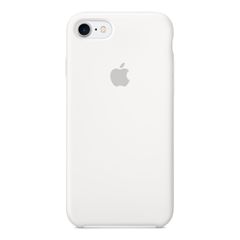 Apple Coque en silicone Apple iPhone SE (2022 / 2020) / 8 / 7 - White
