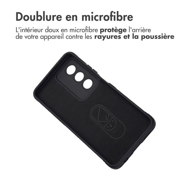 imoshion Coque arrière EasyGrip Oppo A80 5G - Noir