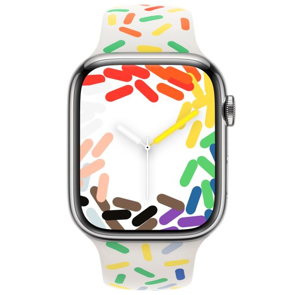 Apple Sport Band Apple Watch Series 1 á 10 / SE / Ultra (2) (44/45/46/49 mm) - Taille S/M - Pride Edition