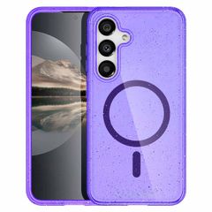 imoshion Coque Pailletée avec MagSafe Samsung Galaxy S25 Plus - Violet