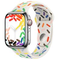 Apple Sport Band Apple Watch Series 1 á 9 / SE (38/40/41 mm) | Series 10 (42 mm) - Taille S/M - Pride Edition