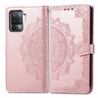 imoshion Etui de télephone Mandala Oppo A94 (5G) - Rose Doré