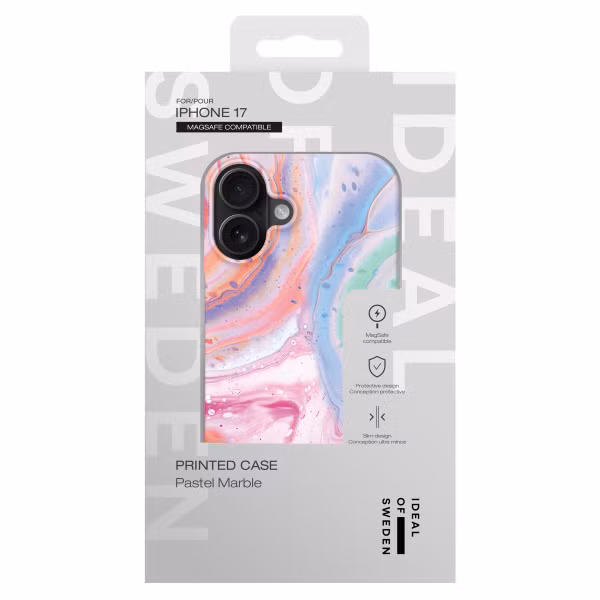 iDeal of Sweden Coque Fashion Apple iPhone 17 - Pastel Marble