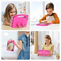 Dux Ducis Coque Panda kidsproof avec support Samsung Tab A9 / A7 Lite - Rose