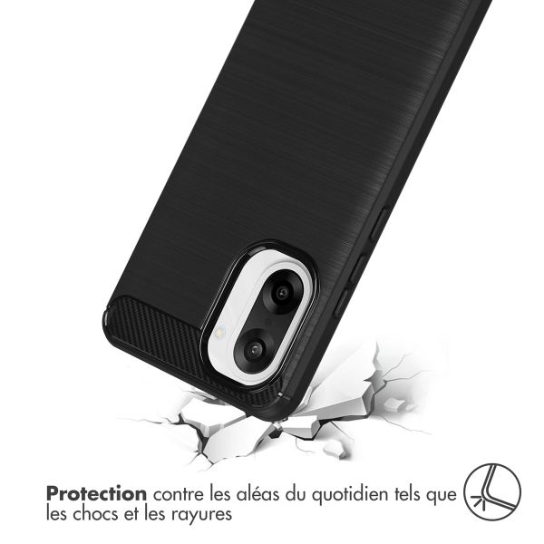 imoshion Coque Brushed OnePlus Nord CE5 - Noir