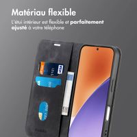 imoshion Étui de téléphone portefeuille Slim Xiaomi 15T Pro - Noir