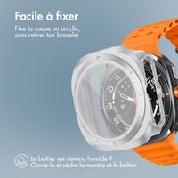 imoshion Coque rigide à couverture complète Samsung Galaxy Watch Ultra (2024/2025) - Argent