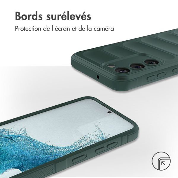 imoshion Coque arrière EasyGrip Samsung Galaxy S23 - Vert foncé