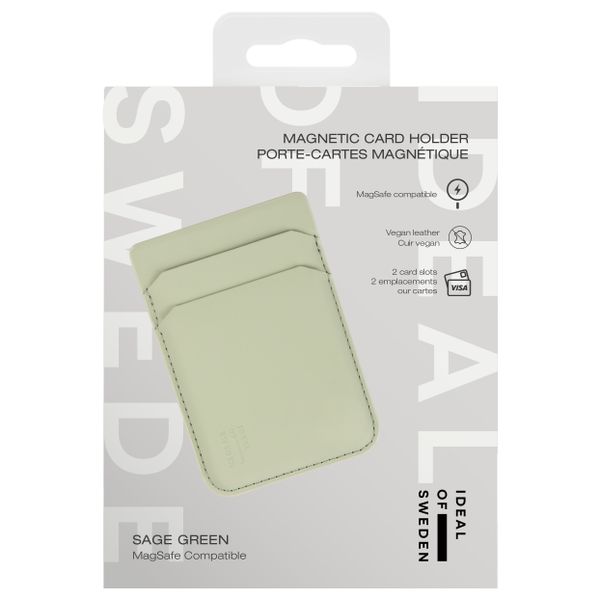 iDeal of Sweden MagSafe / Porte-cartes magnétique - Porte-cartes - Sage Green