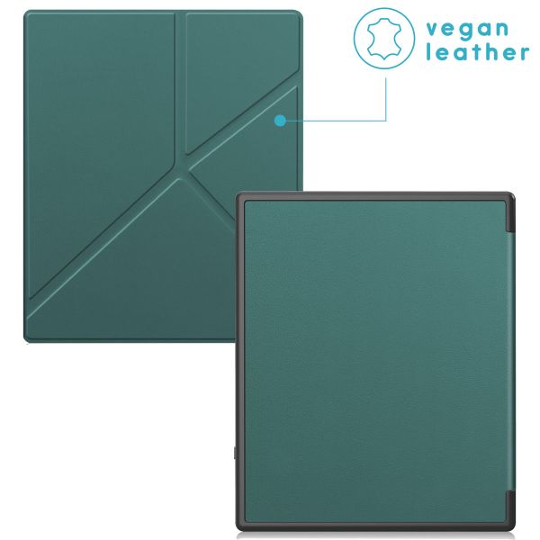 imoshion Étui de liseuse portefeuille Pliable Kobo Elipsa 2E - Vert foncé