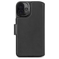 Decoded Portefeuille détachable 2 en 1 en cuir MagSafe Apple iPhone 16 Plus - Noir