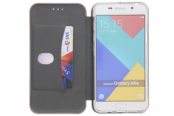 Étui de téléphone portefeuille Slim Folio Galaxy A5 (2016)