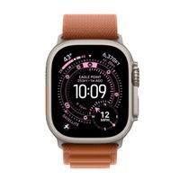 Apple Bracelet Alpine Loop Apple Watch Series 1 - 11 / SE / Ultra (44/45/46/49 mm) - Taille M - Terracotta / Black Titanium