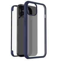 Accezz Coque de protection intégrale à 360° iPhone 14 Pro Max- Bleu