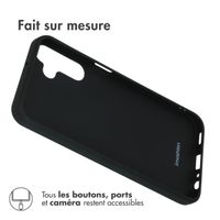 imoshion Coque Couleur Samsung Galaxy A15 (5G/4G) - Noir